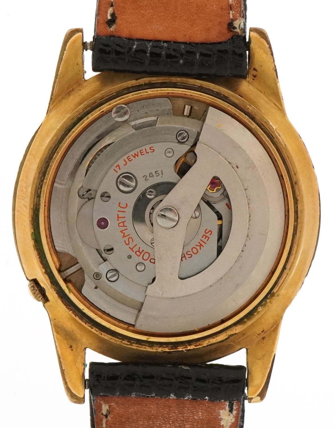 Seiko, gentlemen's Seiko Sportsmatic automatic wristwatch, model 15035, the movement numbered - Image 5 of 8