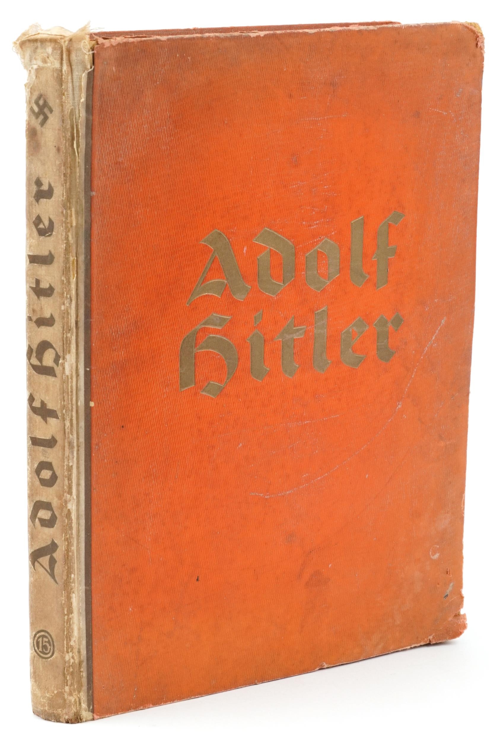 German military interest Adolf Hitler picture book with pictures