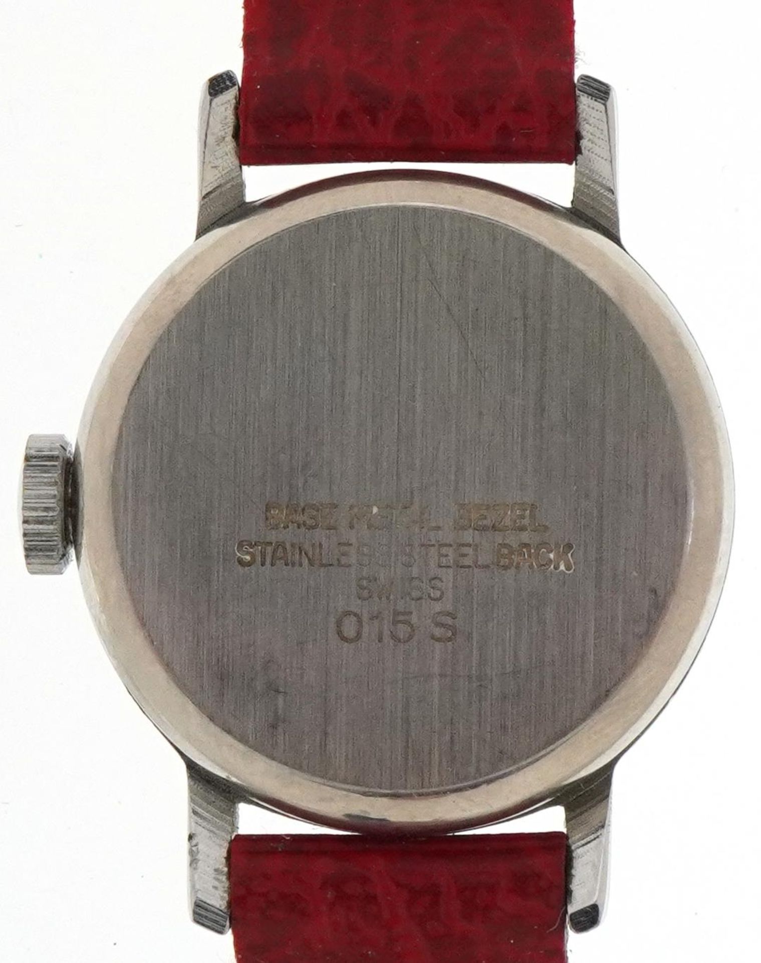 Bradley Time, vintage Walt Disney Mickey Mouse ladies wristwatch having enamelled dial with Arabic - Bild 3 aus 7