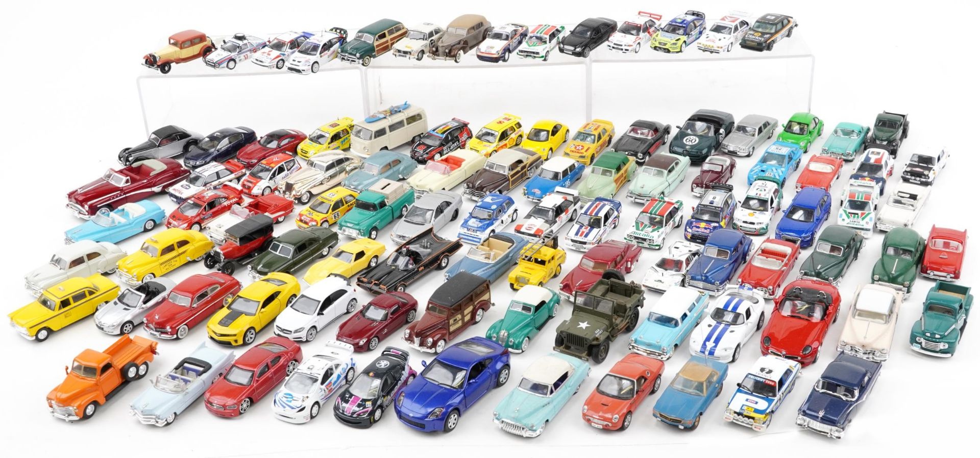 Vintage and later collector's vehicles, predominantly diecast, including Solido, Rio and Burago