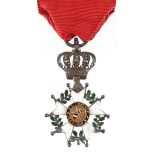 French Legion D'Honneur white enamel medal