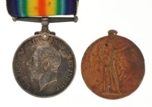 British military World War I medals awarded to SJT ABRIEN CHES.R. and PTE E.C.GREENLOND.R