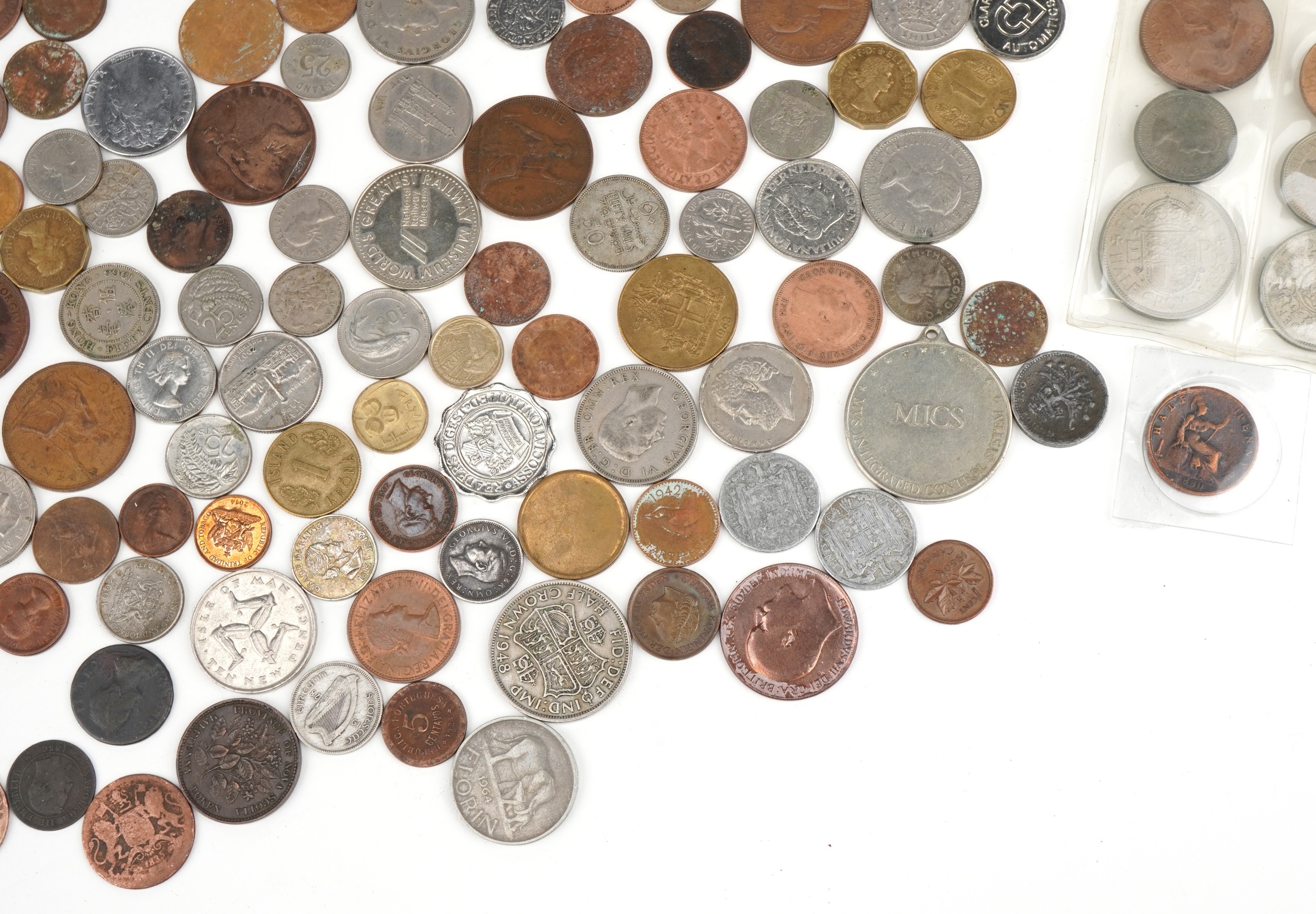 Antique and later British and world coinage, tokens and ephemera including 2007 United Kingdom - Image 9 of 9