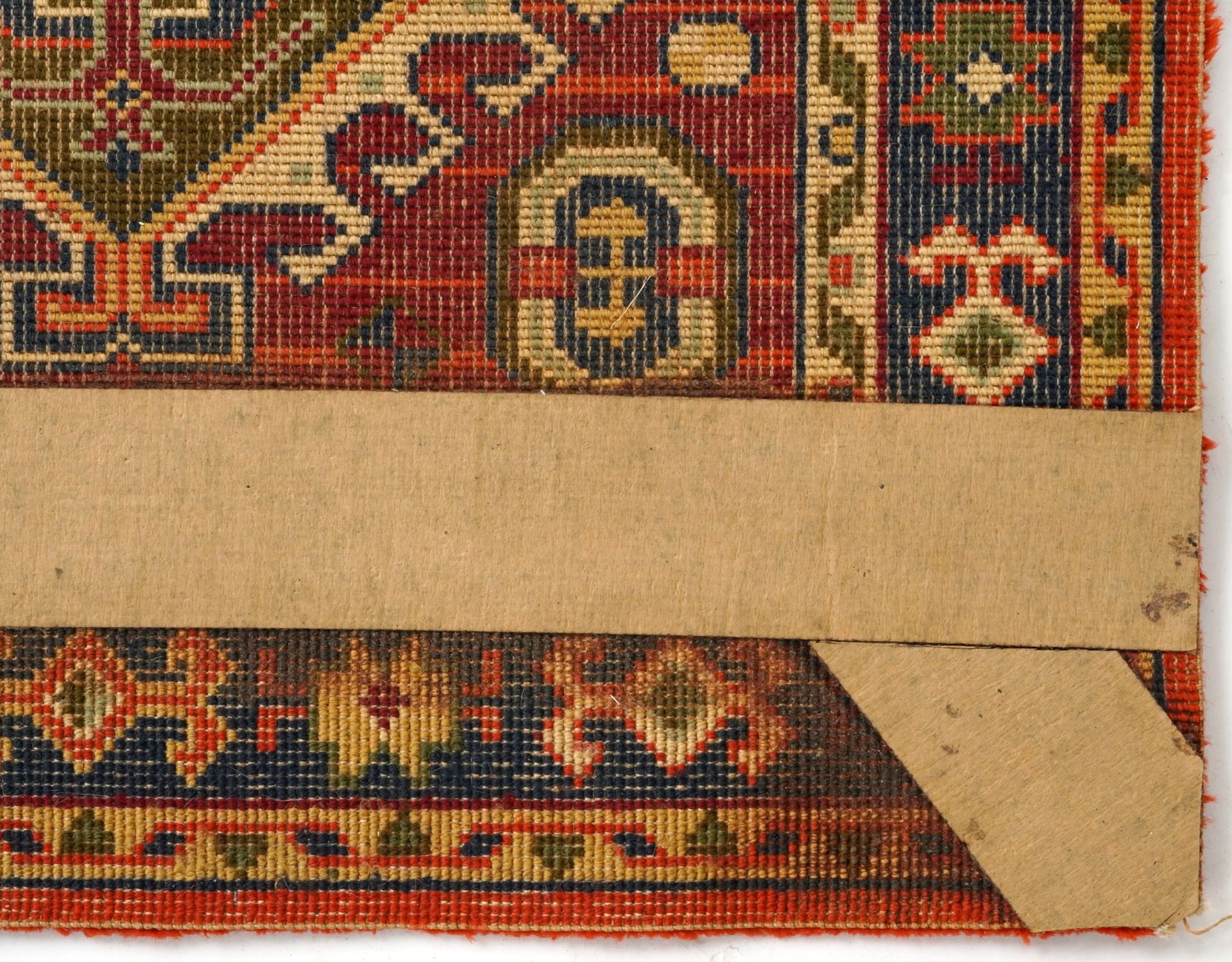 Rectangular Turkish carpet runner having and all over floral design 385cm x 69cm - Bild 5 aus 5