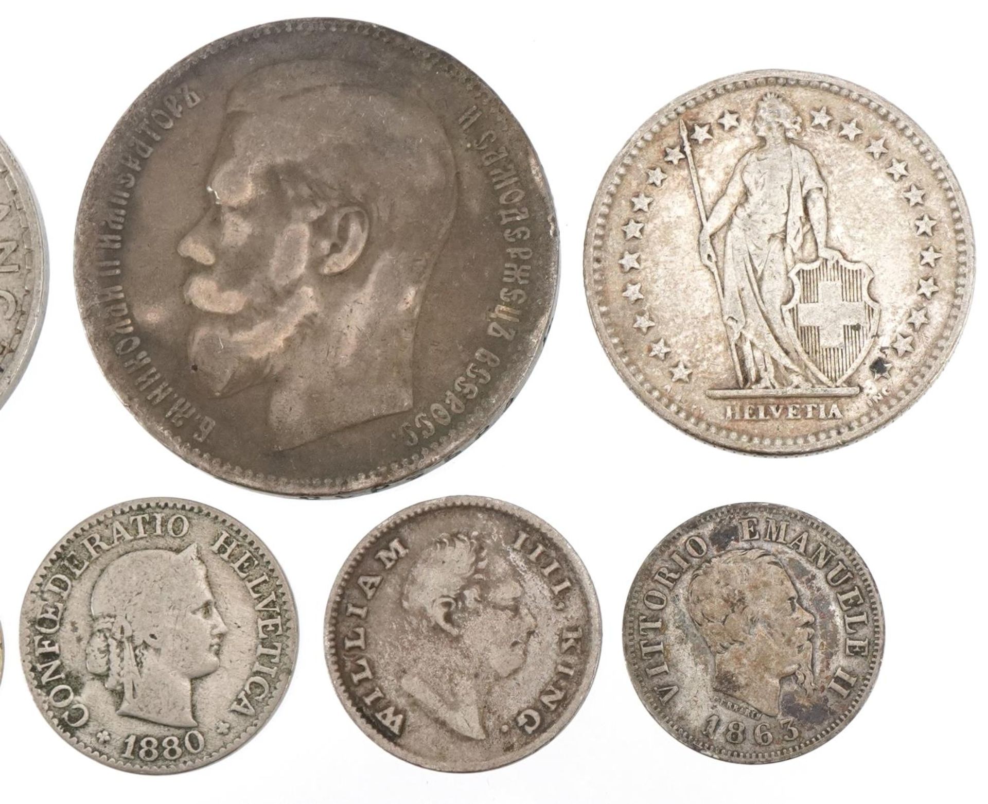 Coinage including France and Switzerland, some silver - Bild 3 aus 6