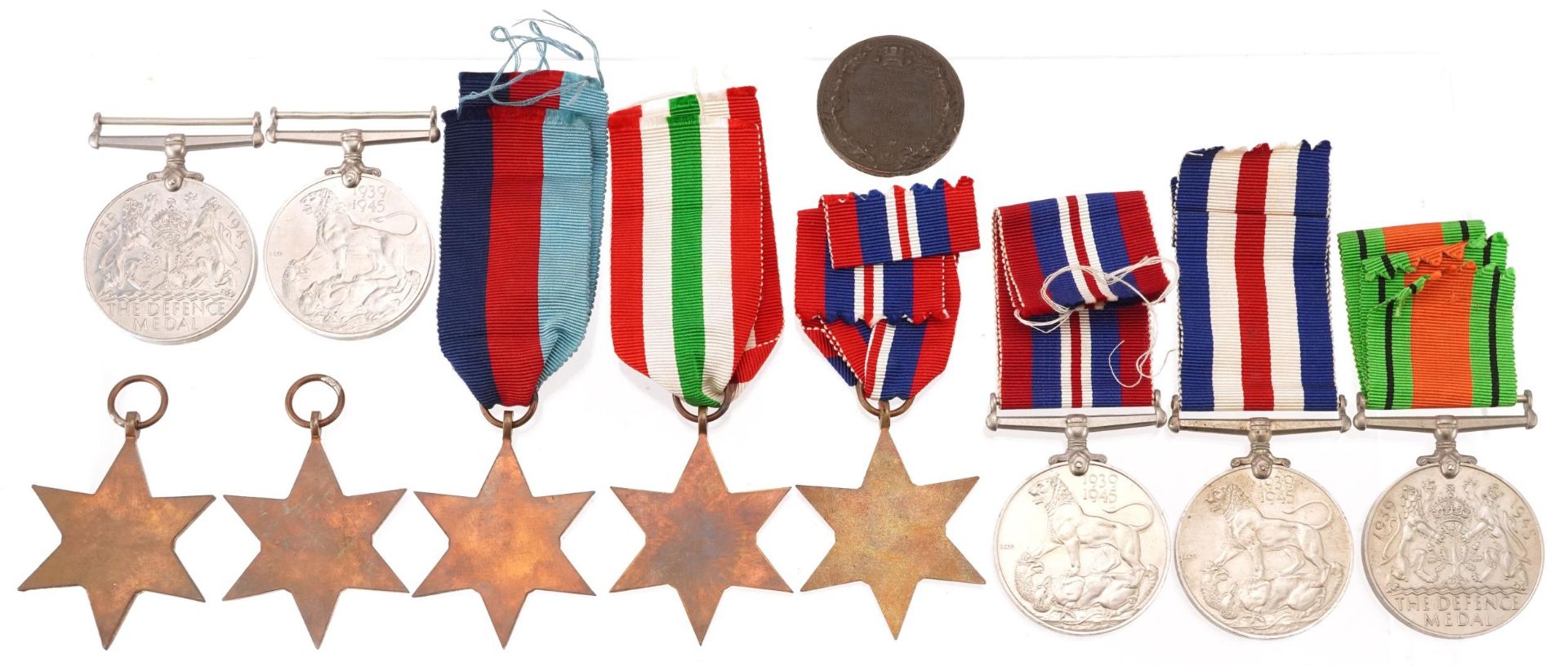 British military interest World War II medals awarded to R C Wrixen including Africa Star, medals - Image 5 of 5