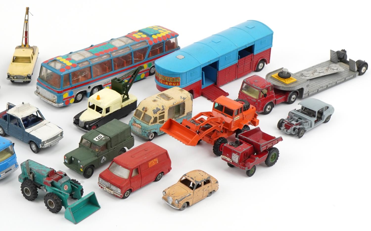 Vintage and later diecast vehicles including Corgi Major, Racing Car Transporter, Dinky AEC - Image 3 of 3