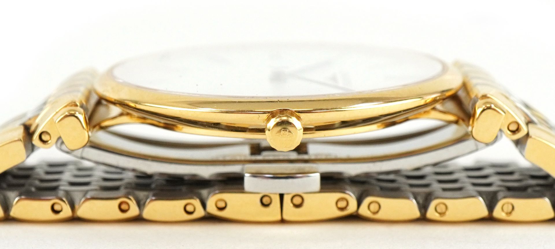 Longines, gentlemen's gold plated La Grand Classique de Longines quartz wristwatch with box and - Image 5 of 8