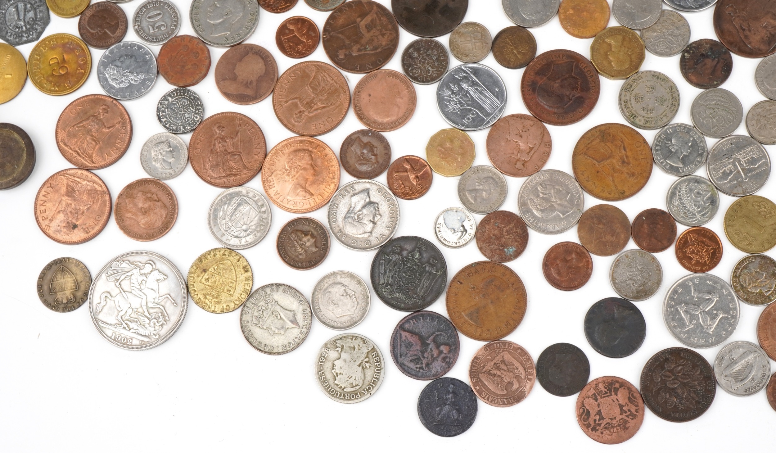 Antique and later British and world coinage, tokens and ephemera including 2007 United Kingdom - Image 8 of 9