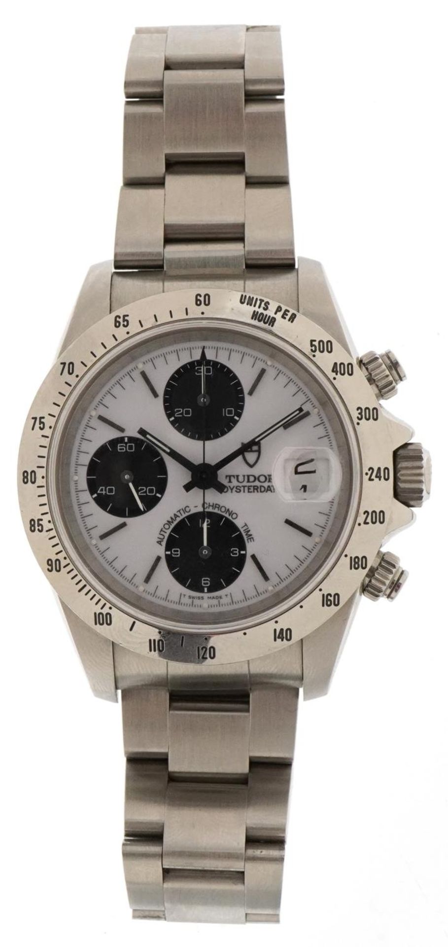 Tudor, gentlemen's 1995 Tudor Oysterdate Small Block Chronotime automatic wristwatch having - Bild 11 aus 13