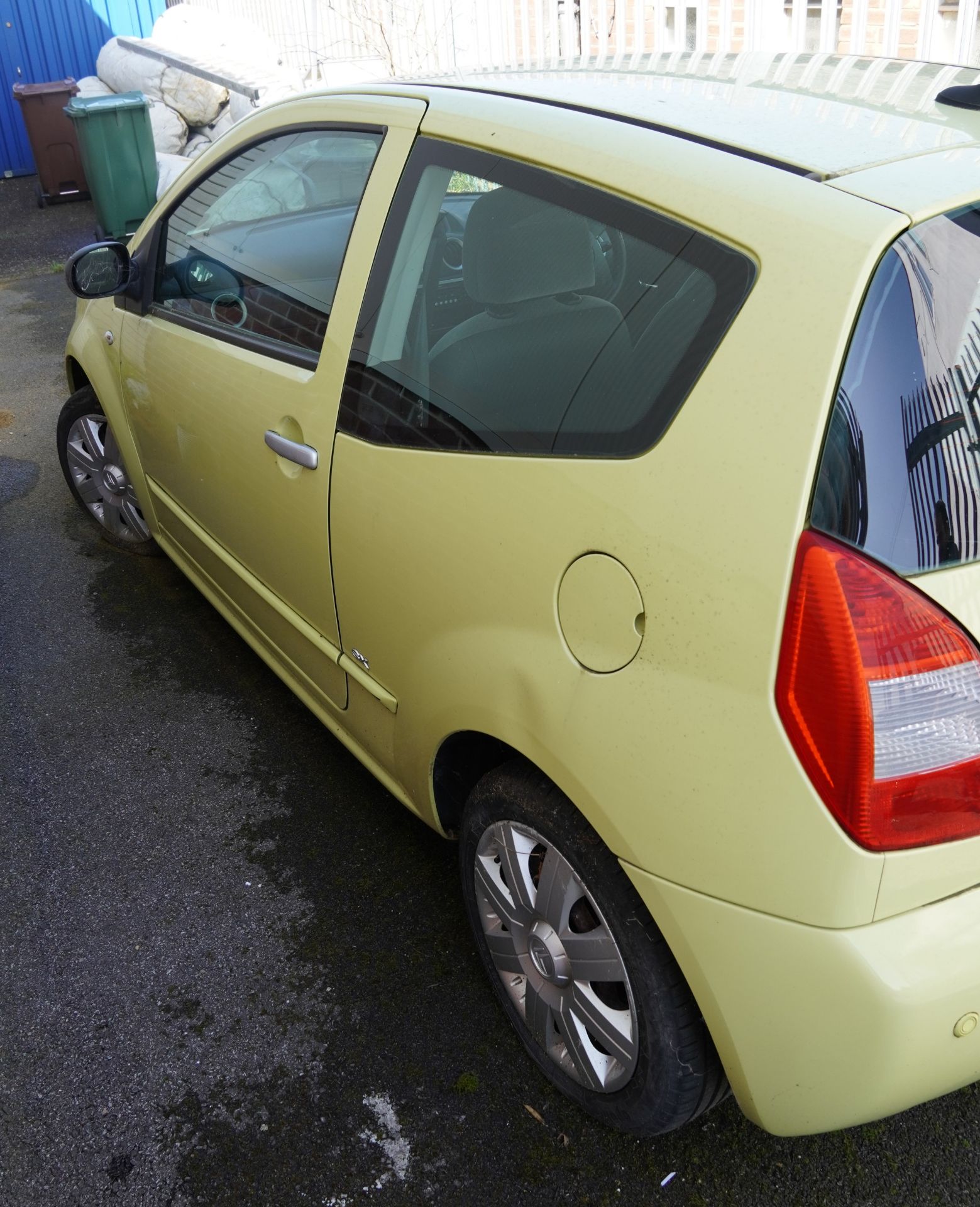 2007 manual Citroen C2, 1.4 petrol three door hatchback, Reg GL07 JFG, No key, No V5, No MOT, This - Bild 2 aus 12