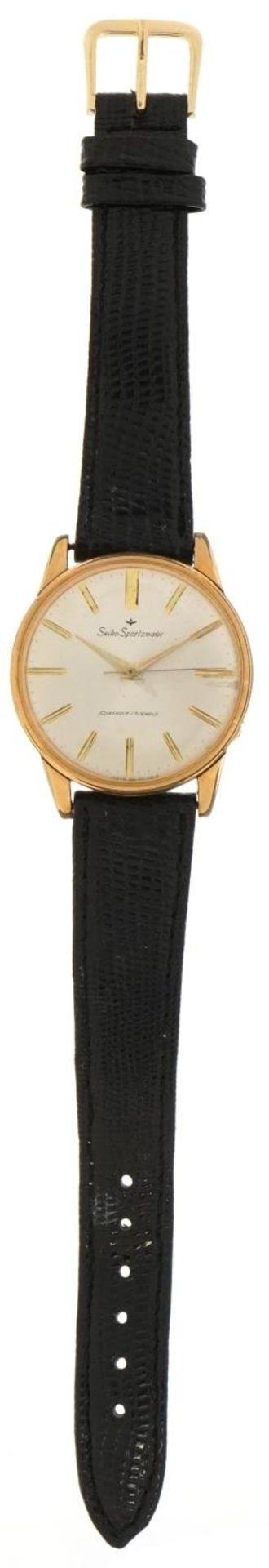 Seiko, gentlemen's Seiko Sportsmatic automatic wristwatch, model 15035, the movement numbered - Bild 2 aus 8