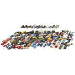 Vintage and later collector's vehicles, predominantly diecast, including Matchbox, Welly and Corgi