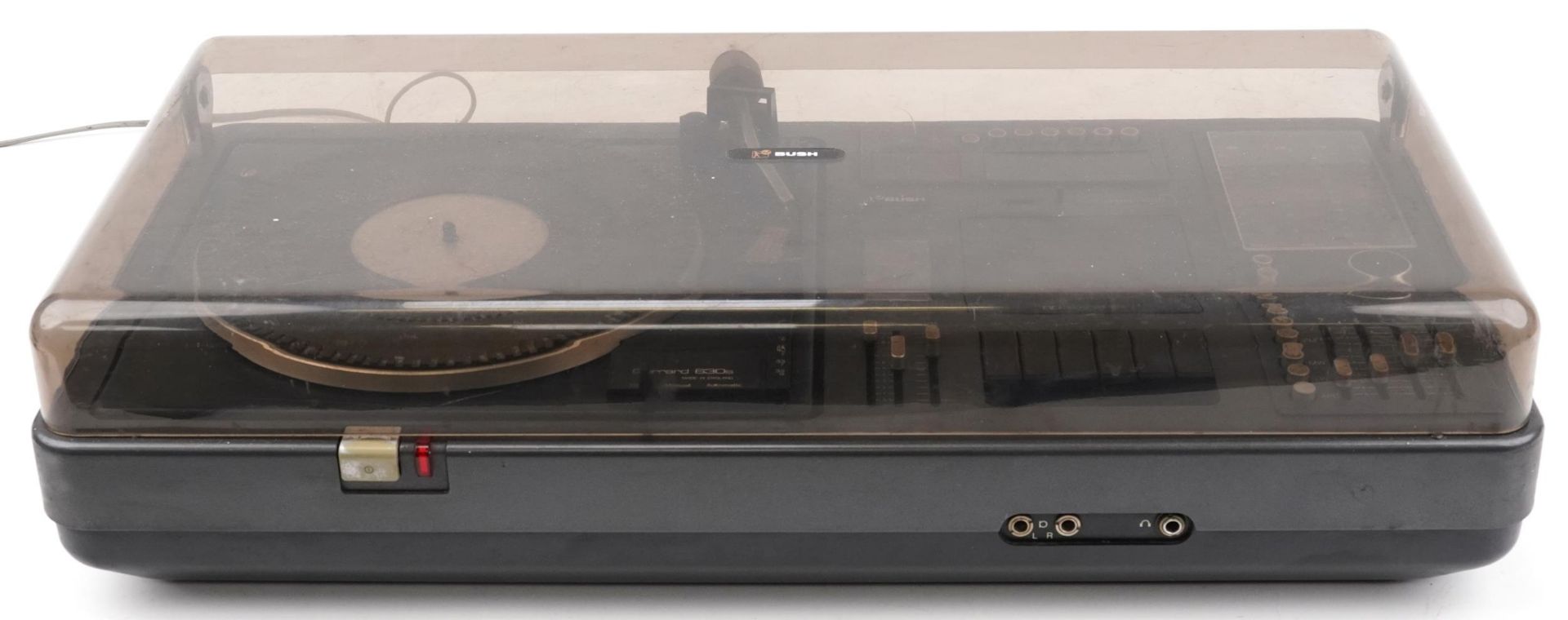 Vintage Bush 1500 audio system with Garrard 630S turntable, 69cm wide - Bild 3 aus 5