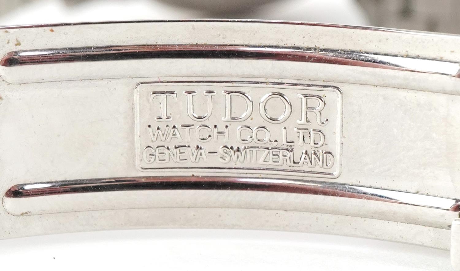 Tudor, gentlemen's stainless steel Tudor Oyster wristwatch having silvered and subsidiary dials with - Image 5 of 6