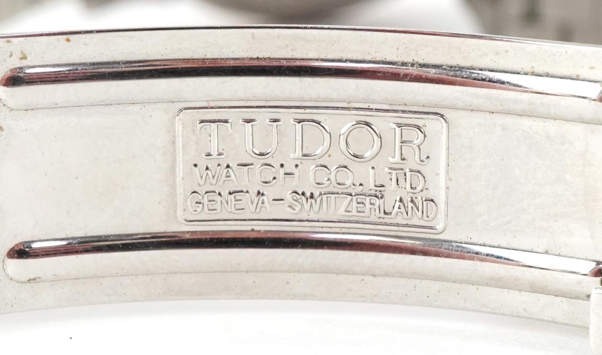 Tudor, gentlemen's stainless steel Tudor Oyster wristwatch having silvered and subsidiary dials with - Bild 5 aus 6