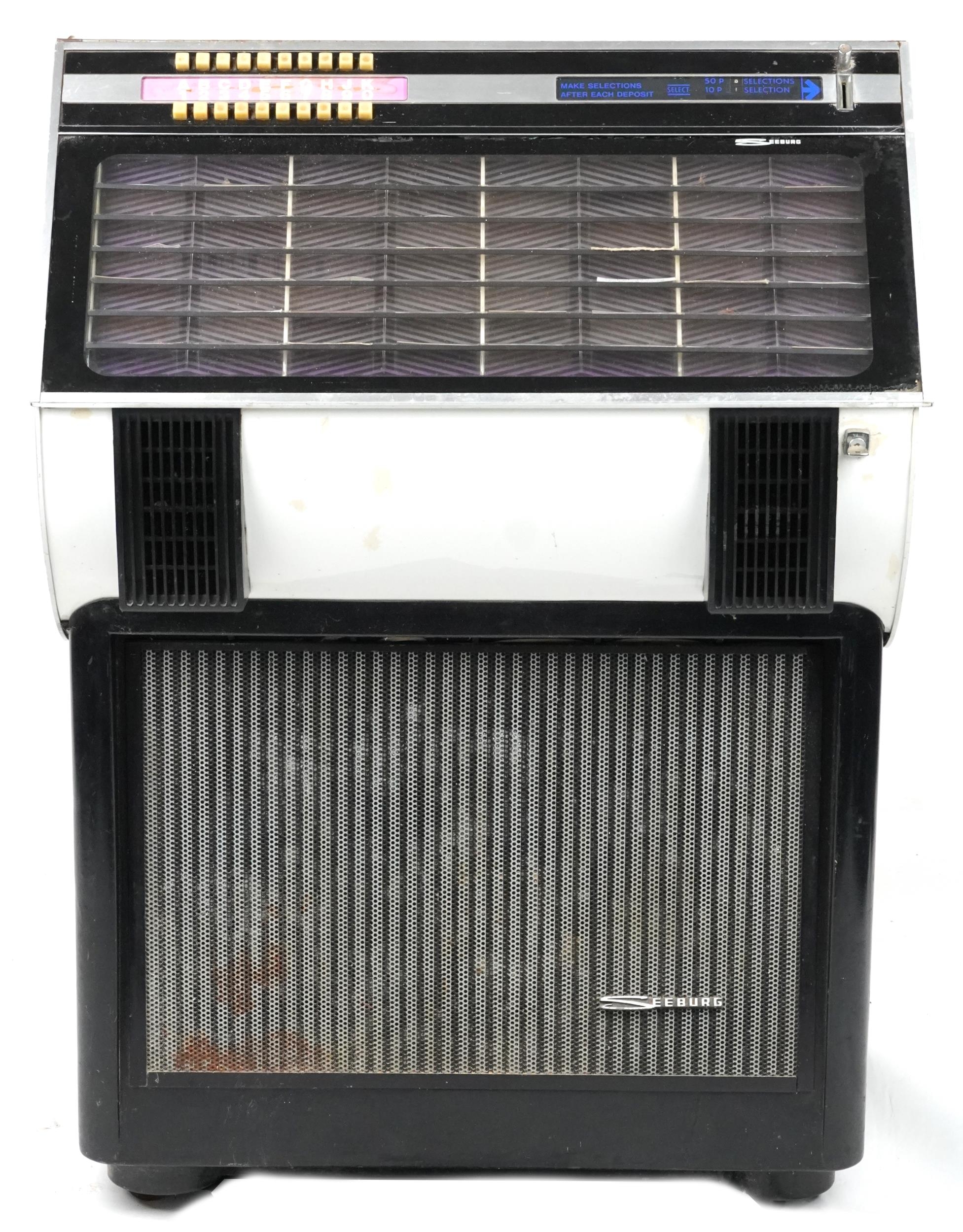 Seeburg 1960s/70s 45rpm juke box, 112cm H x 80cm W x 60cm D - Bild 2 aus 8