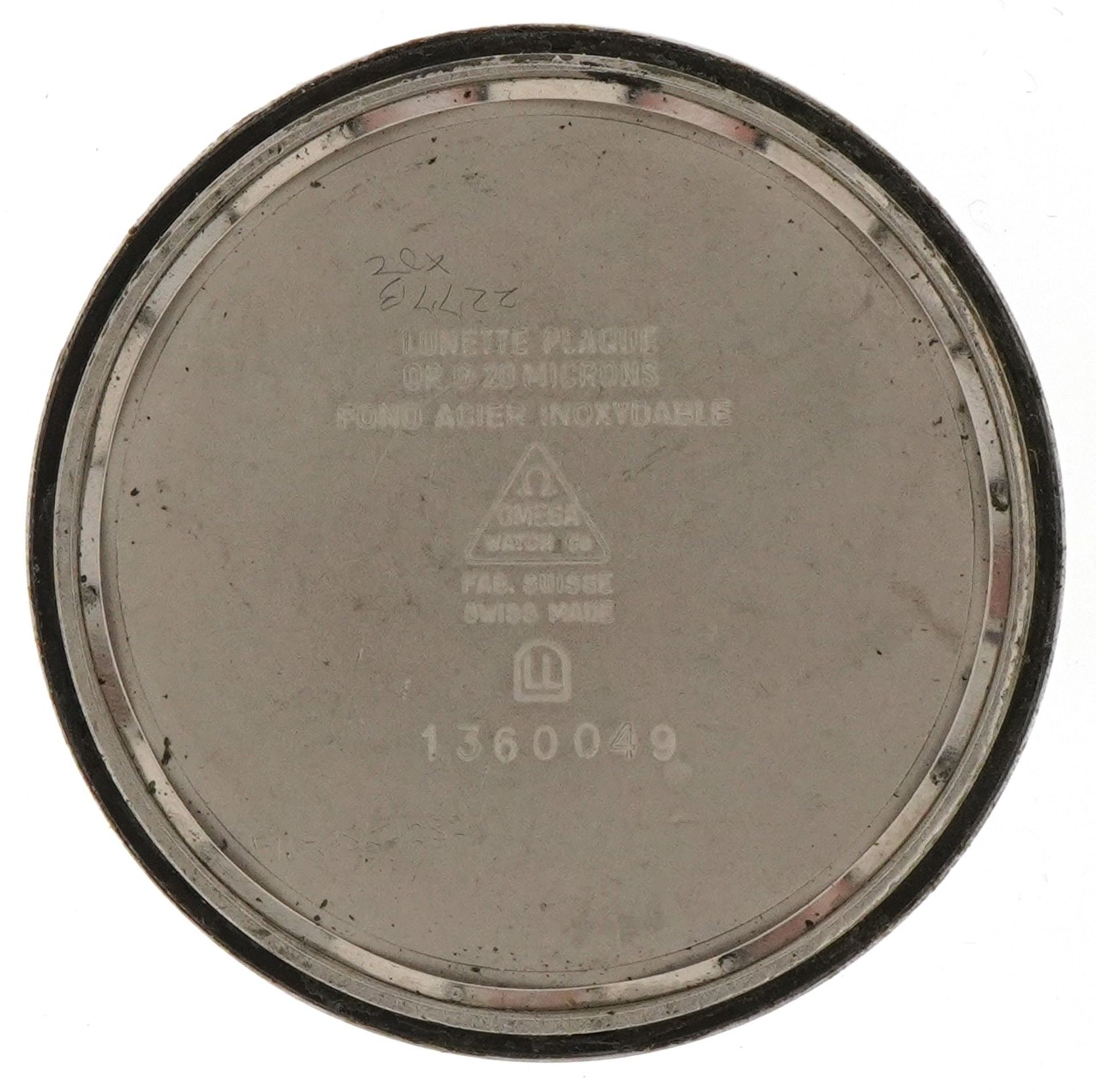 H Samuel, George V gentlemen's silver Acme Lever open face keyless pocket watch having enamelled and - Image 8 of 8