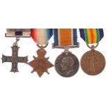 British military World War I dress medals including Military Cross