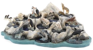Royal Mint Classics The Ice Kingdom Collection with various model animals including Arctic Fox