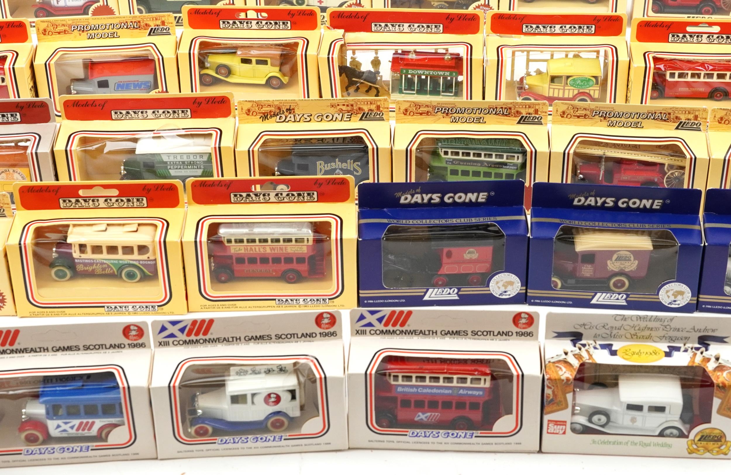 Large collection of Lledo model diecast vehicles, some advertising, including Sharps Super-Kreem - Image 6 of 7