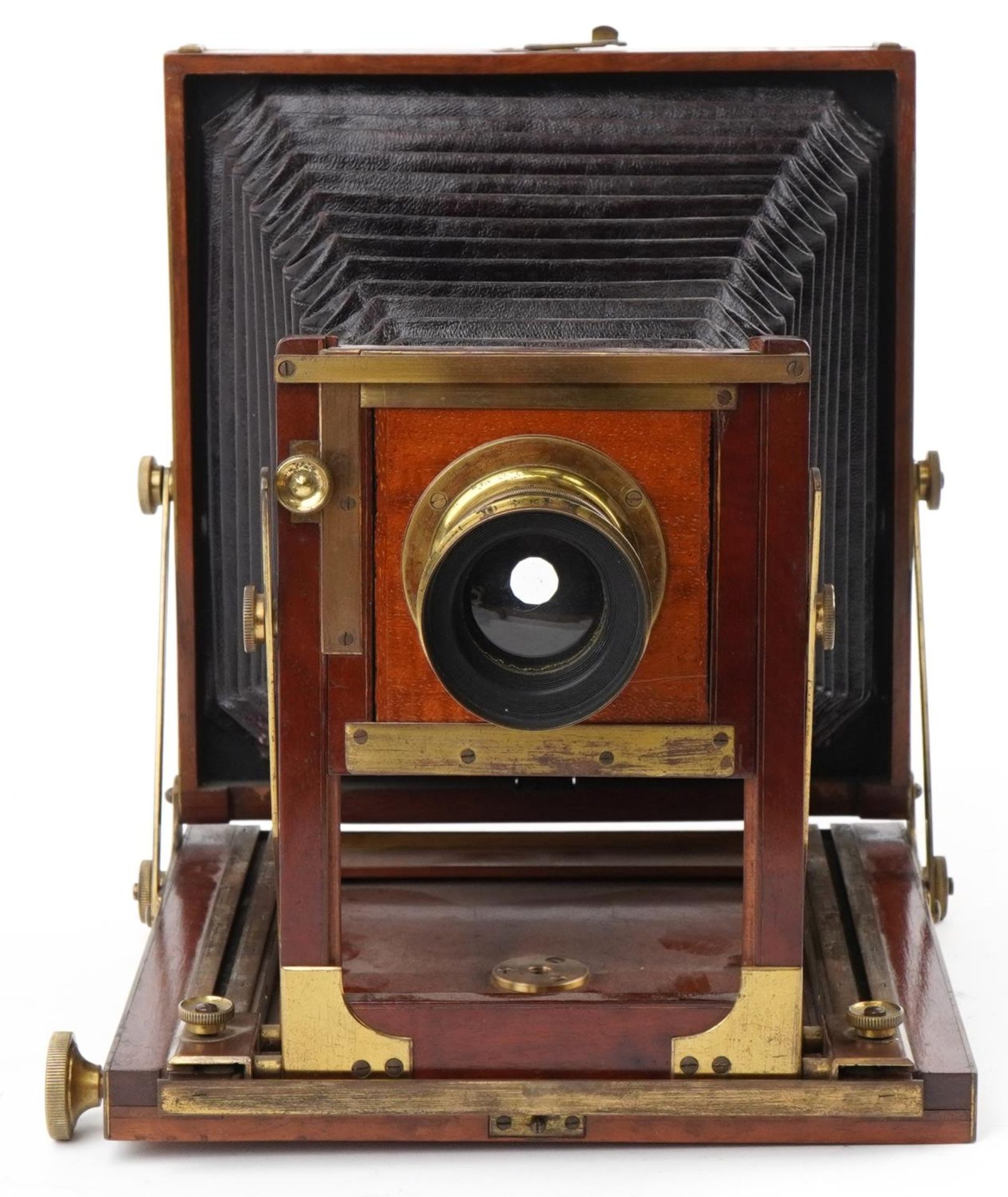 Victorian Morley & Coopers Fairy camera with brass lens retailed by John Piggott 117 Cheapside - Bild 2 aus 6