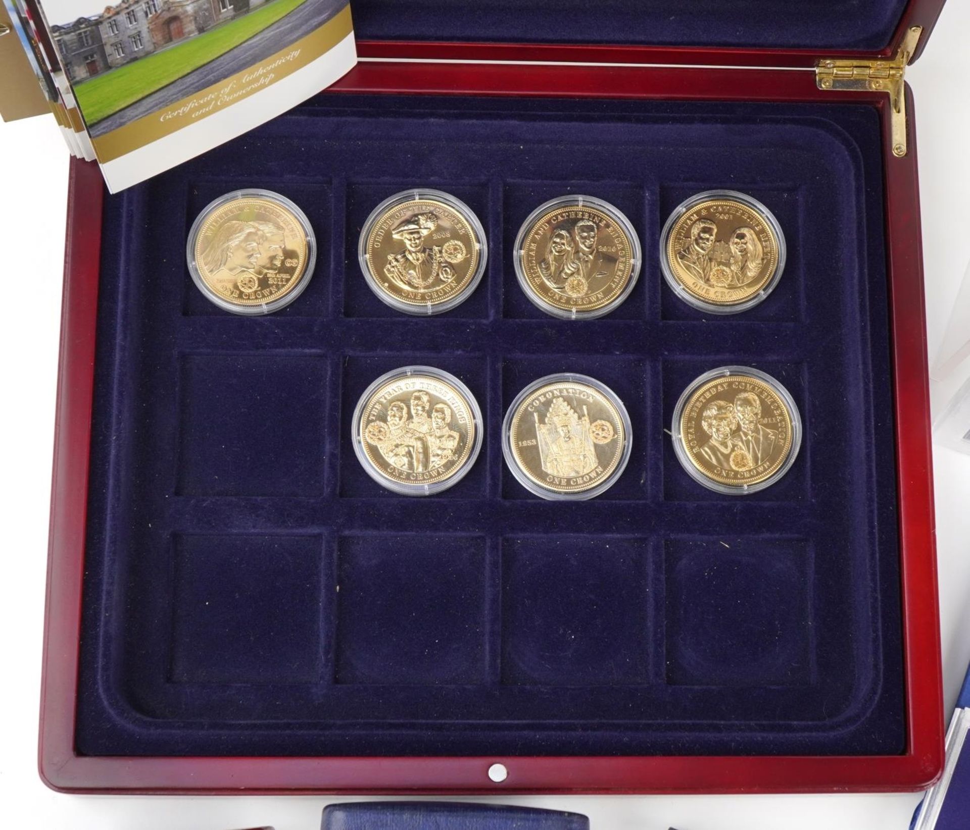 British and Channel Island coinage including Falklands Islands Liberation set, Proof Coinage of - Bild 2 aus 7