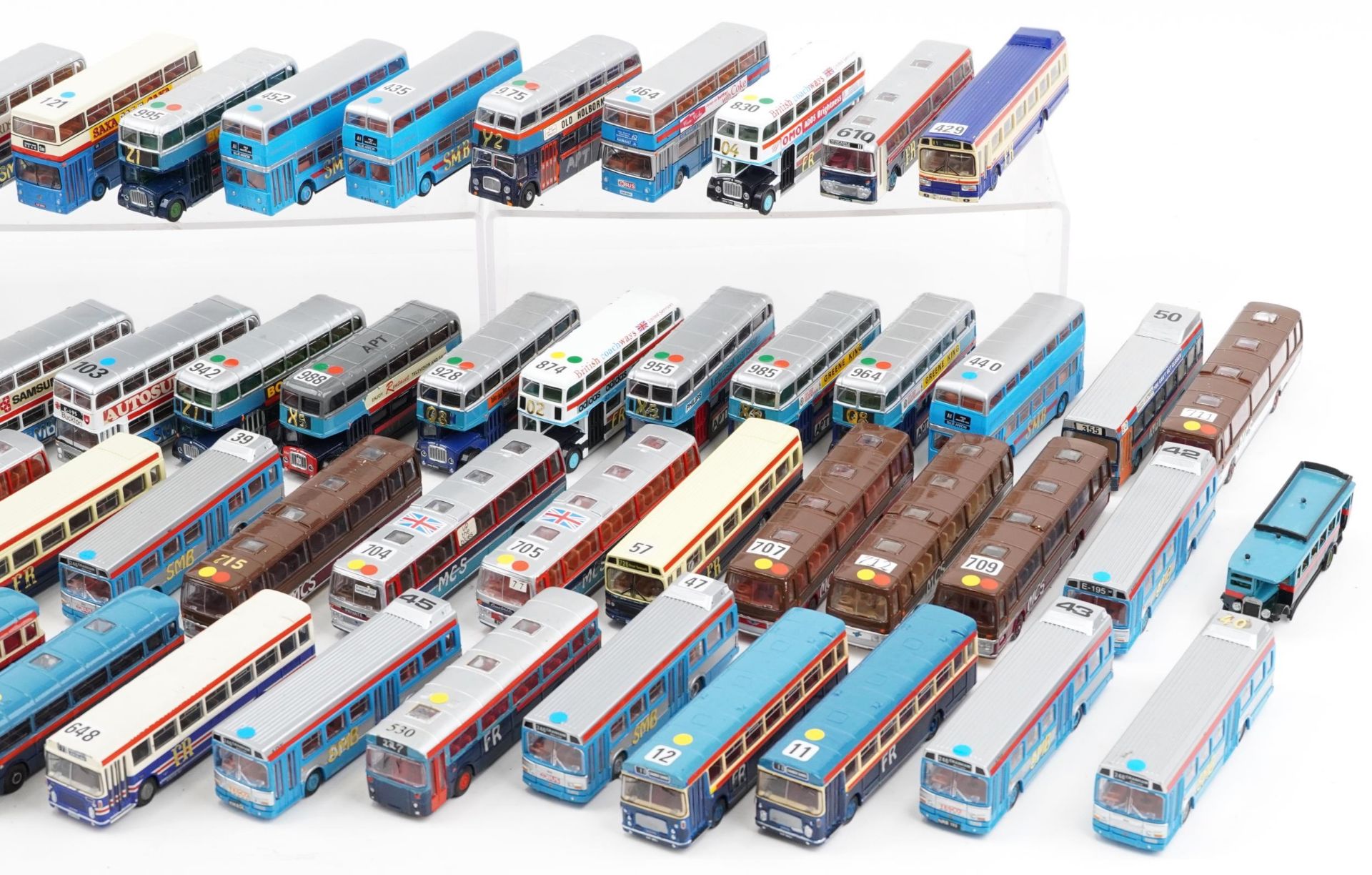 Large collection of diecast model buses, predominantly Corgi and Exclusive First Editions - Image 3 of 3