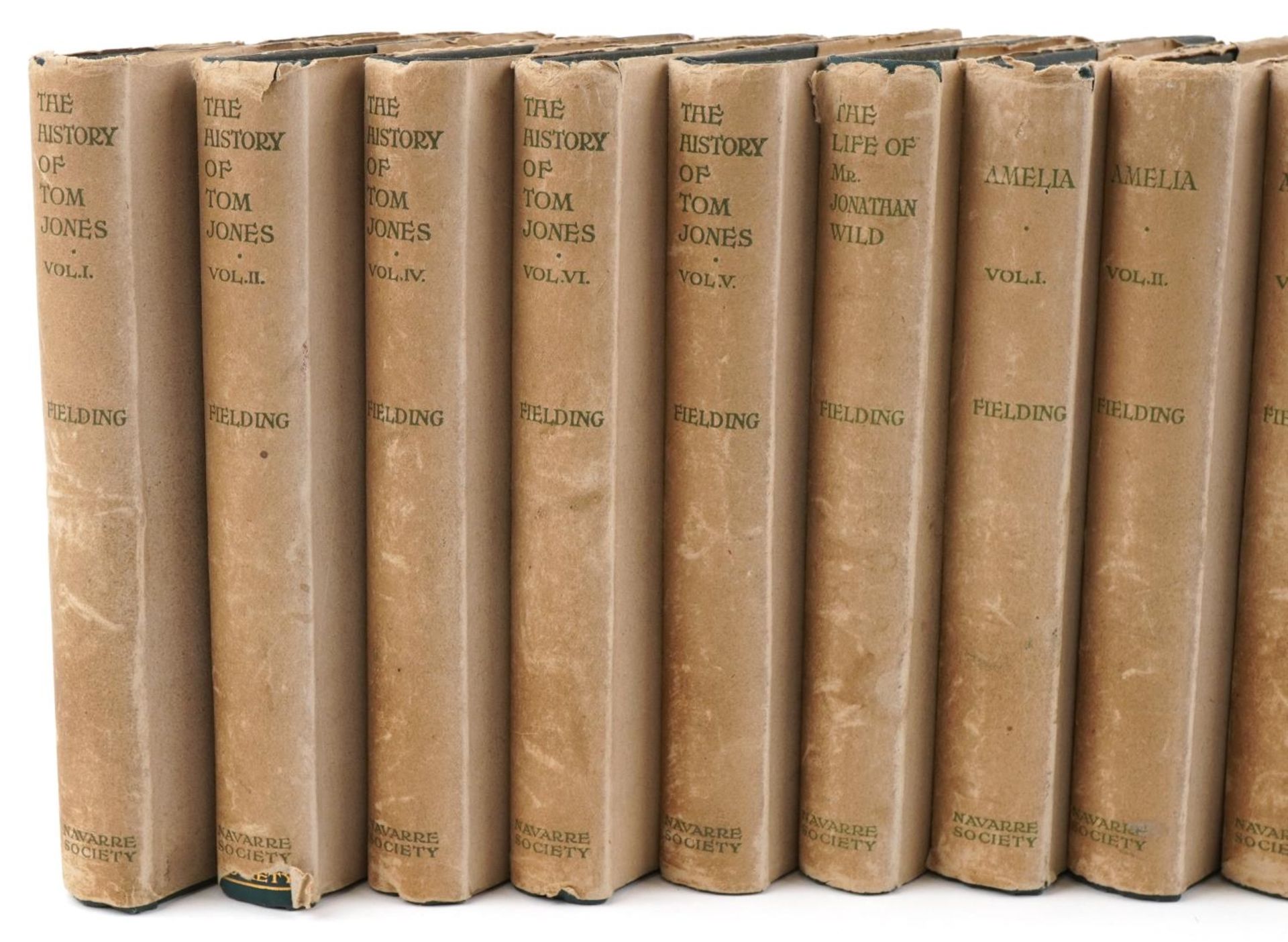 The Works of Henry Fielding, set of twelve Navarre Society hardback books with dust jackets - Image 3 of 10