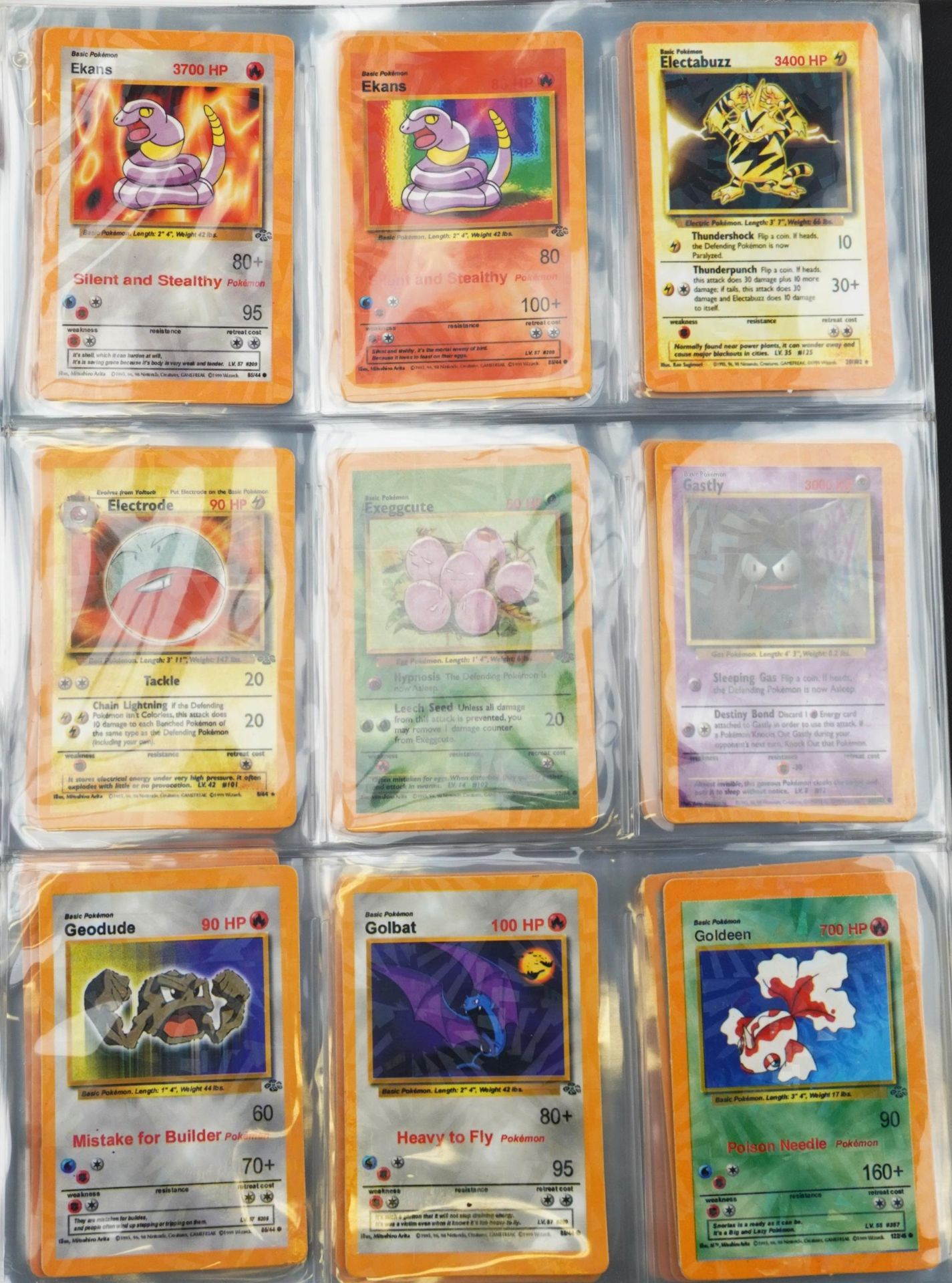 Large collection of of Pokemon trading cards including Electabuzz, Gigglypuff and Zapdos and Pokemon - Bild 8 aus 11