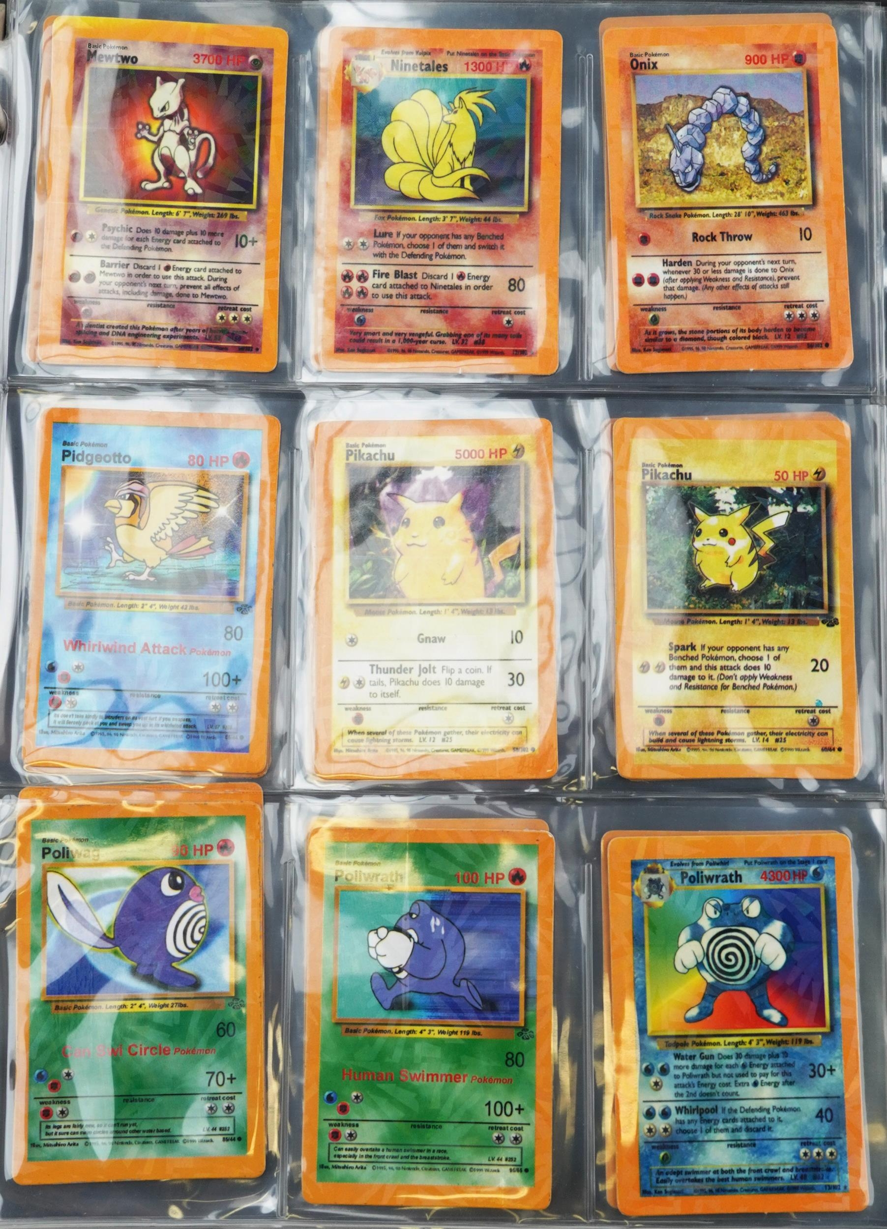 Large collection of of Pokemon trading cards including Electabuzz, Gigglypuff and Zapdos and Pokemon - Image 11 of 11