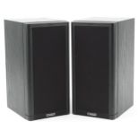 Pair of Mission 761i speakers, each 38cm high