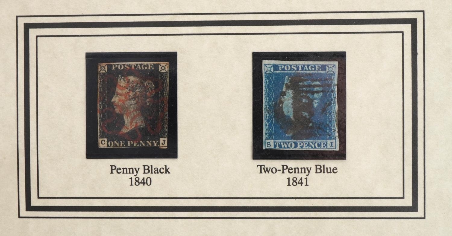 The World's Most Famous Stamps by The Westminster Collection comprising Penny Black and Two Penny - Image 2 of 4