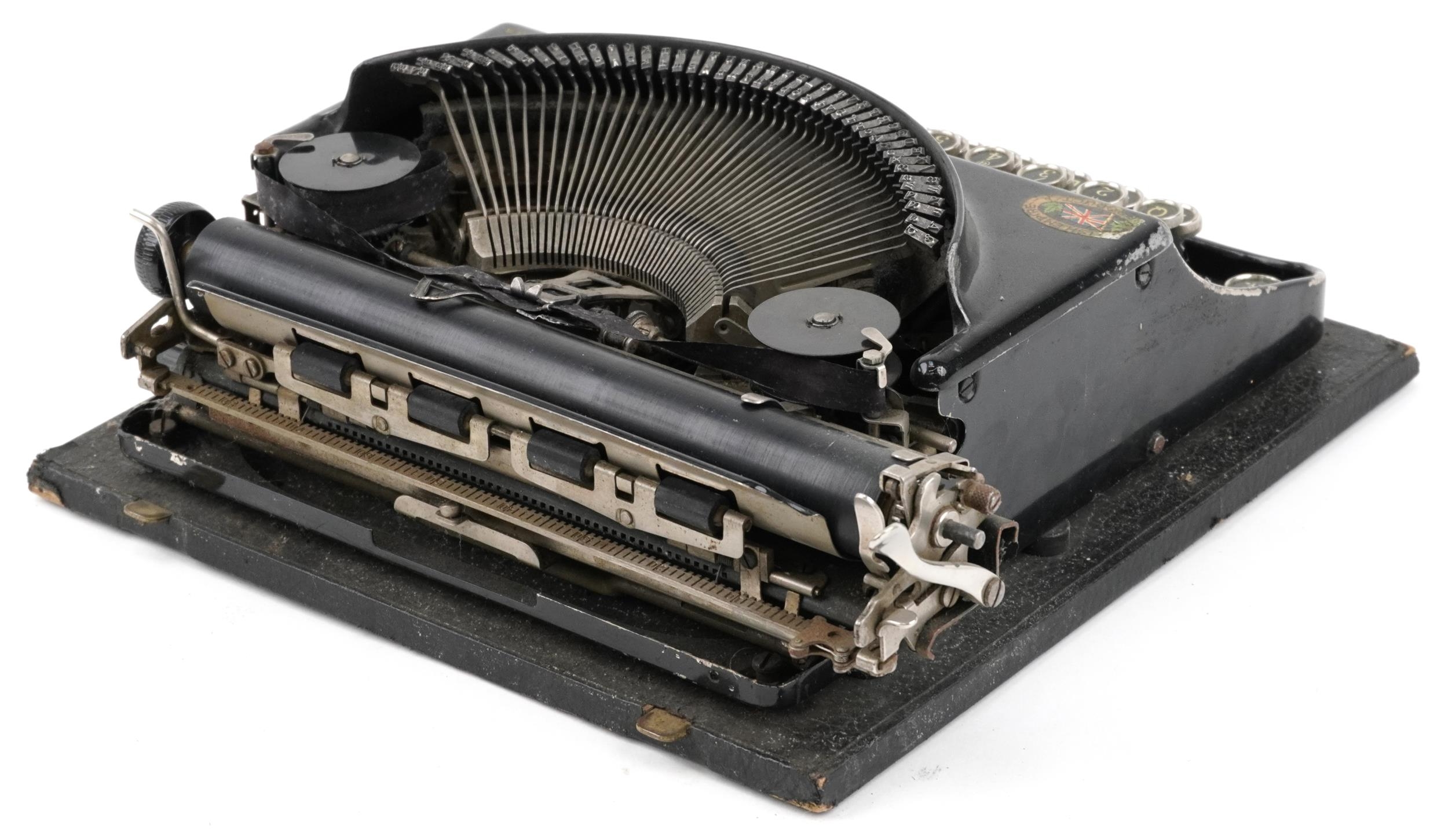 Vintage Remington portable typewriter with case - Bild 3 aus 5
