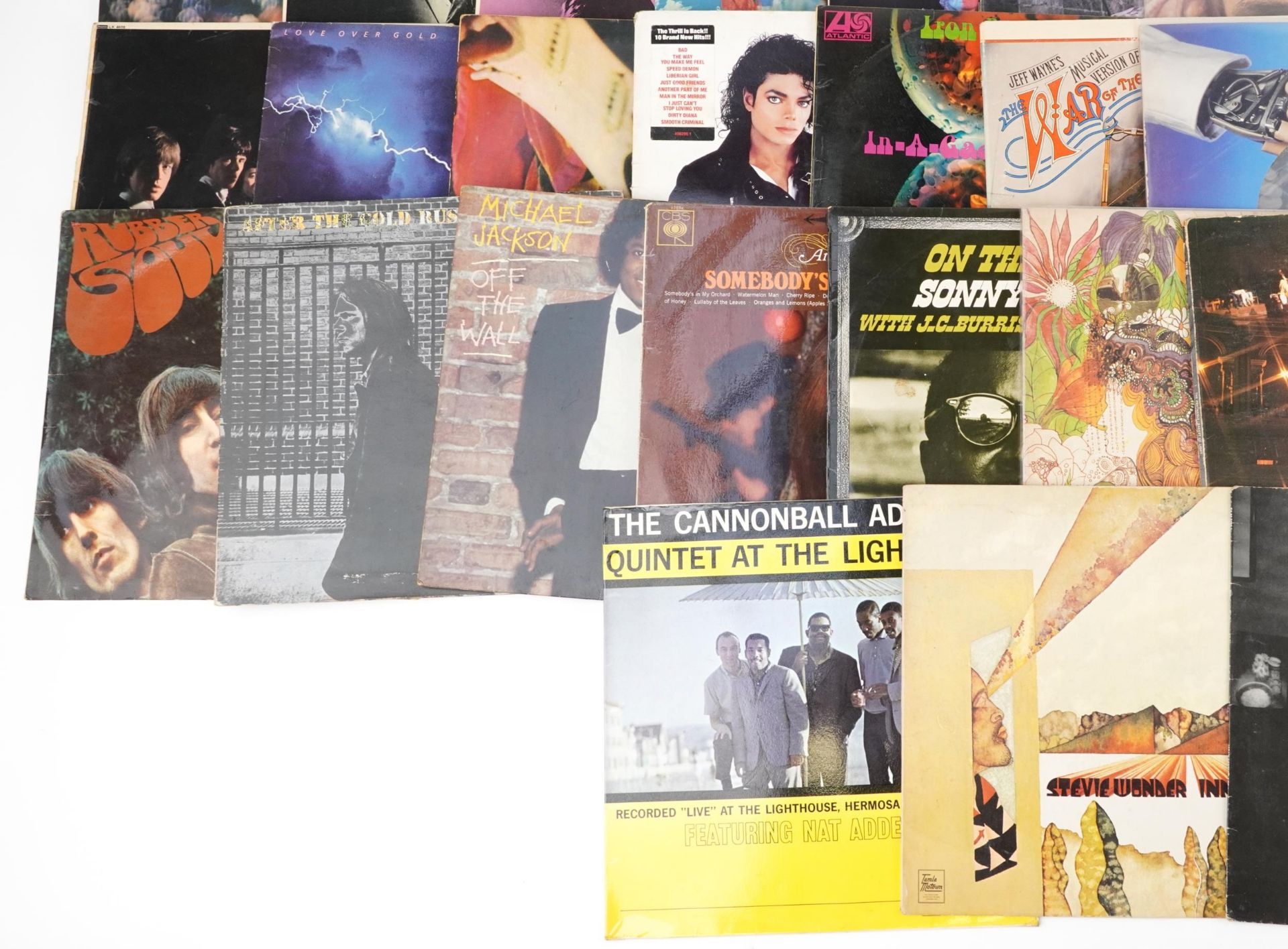 Vinyl LP records including Cream, The Rolling Stones, The Beatles, Love, David Bowie, Dire Straits - Bild 4 aus 5