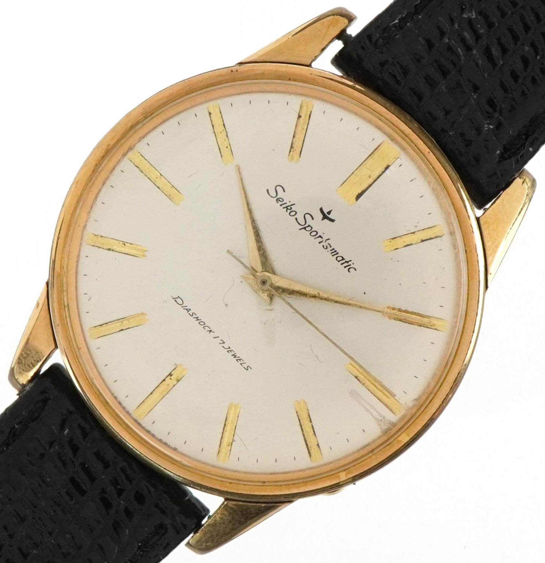 Seiko, gentlemen's Seiko Sportsmatic automatic wristwatch, model 15035, the movement numbered