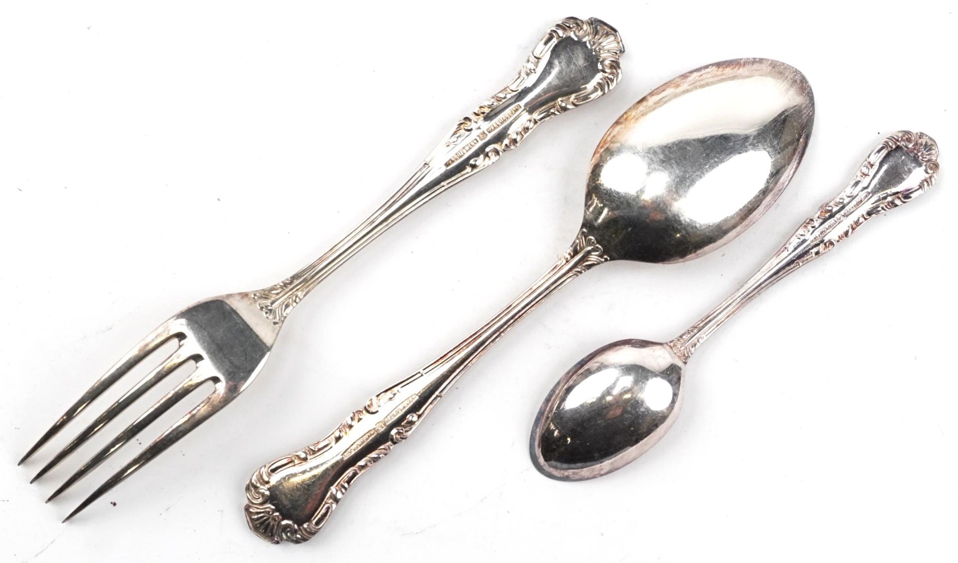 As new Mappin & Webb silver plated cutlery housed in three boxes including forks - Bild 5 aus 6