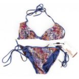 Missoni, Italian as new bikini with price tag of £230.00