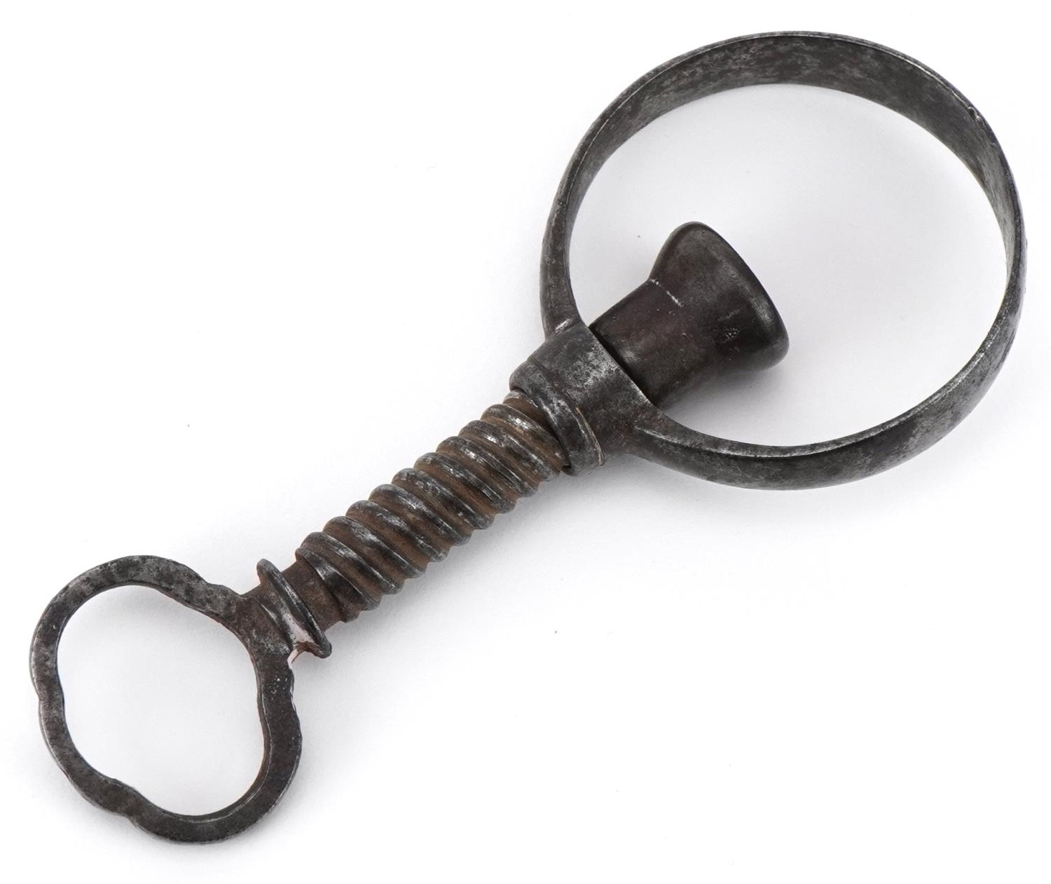 Georgian steel nutcracker, 10cm - Image 2 of 3