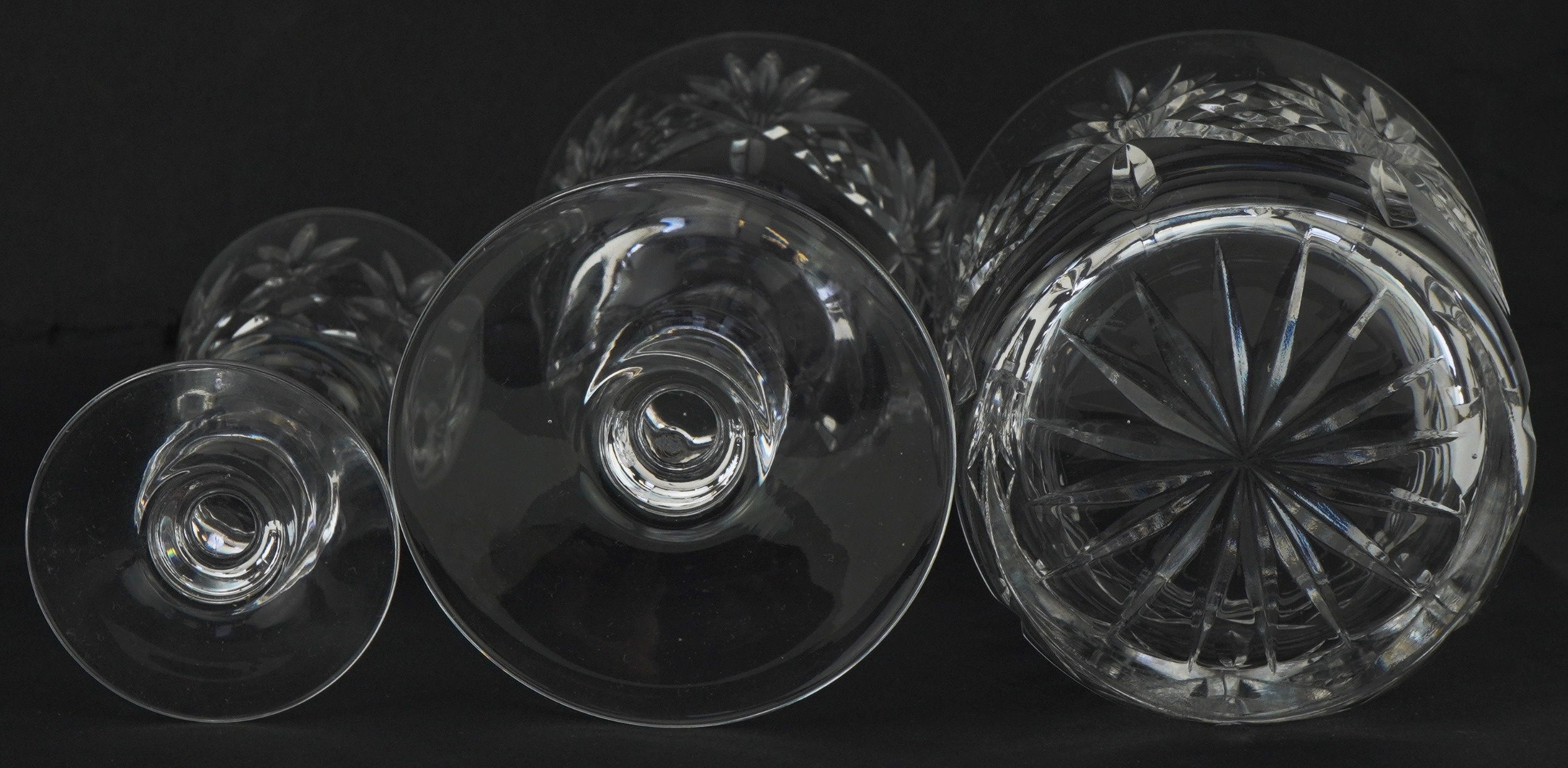 Edinburgh Crystal glassware boxed sets including set of six tumblers and set of six sherry glasses - Bild 6 aus 7