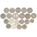 British and New Zealand coinage including half crowns and florins, 240g