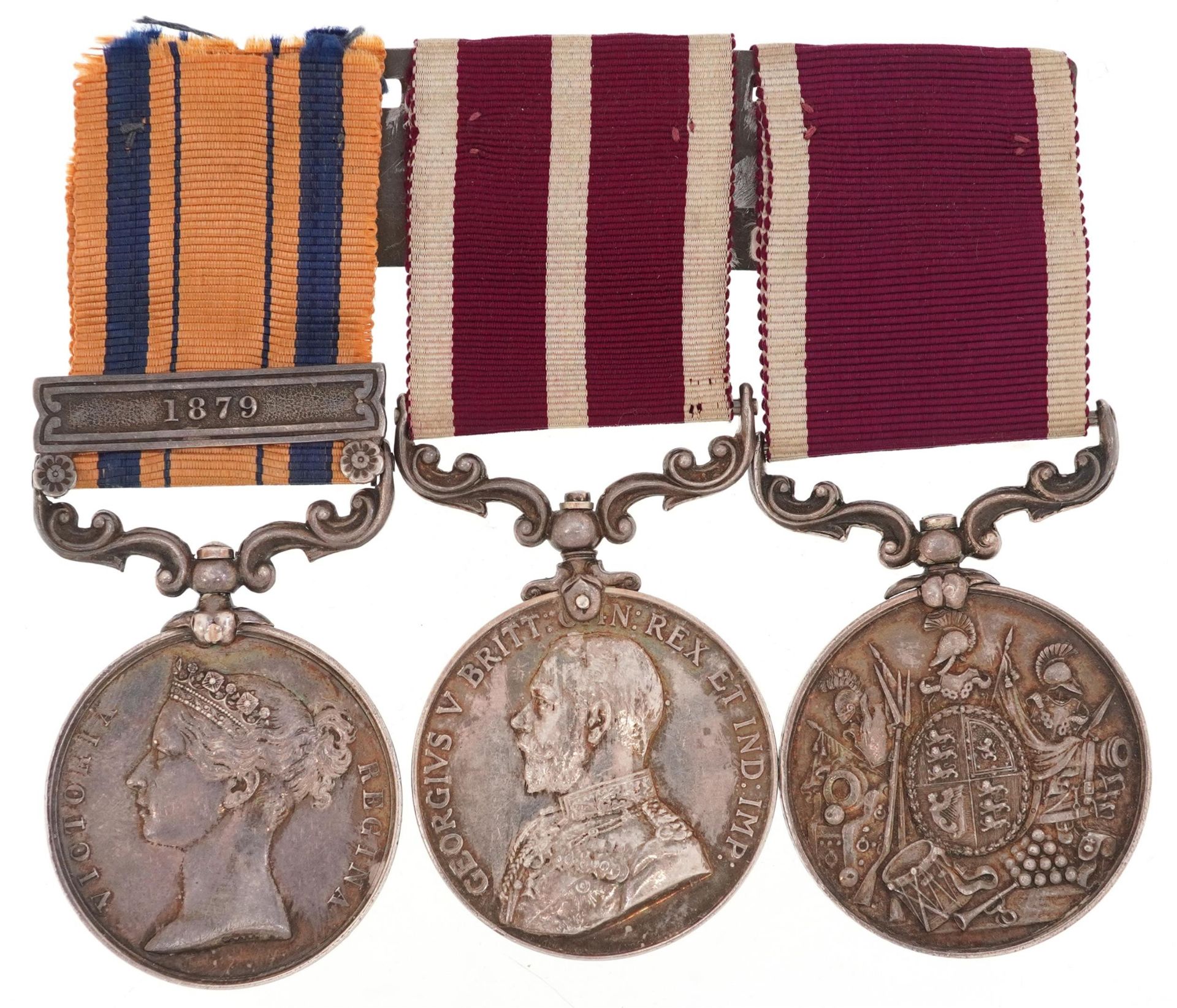 Victorian British military medal group with Meritorious Service, Long Service and Good Conduct - Image 2 of 8