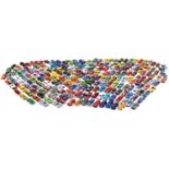 Large collection of diecast vehicles, predominantly Hot Wheels