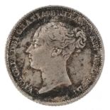 Queen Victoria 1842 sixpence