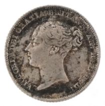 Queen Victoria 1842 sixpence