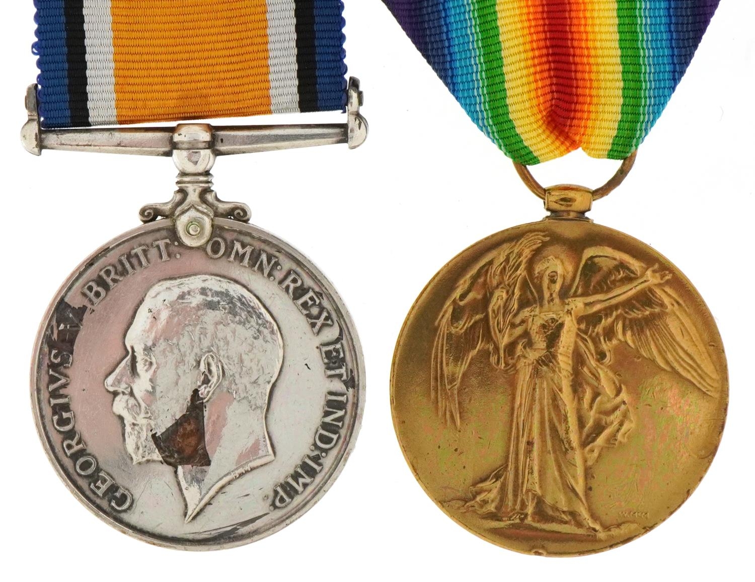 British military World War I medals awarded to PTE J.C.TIPPER K.O.Y.L.D. and SJT A.WILKS ACC