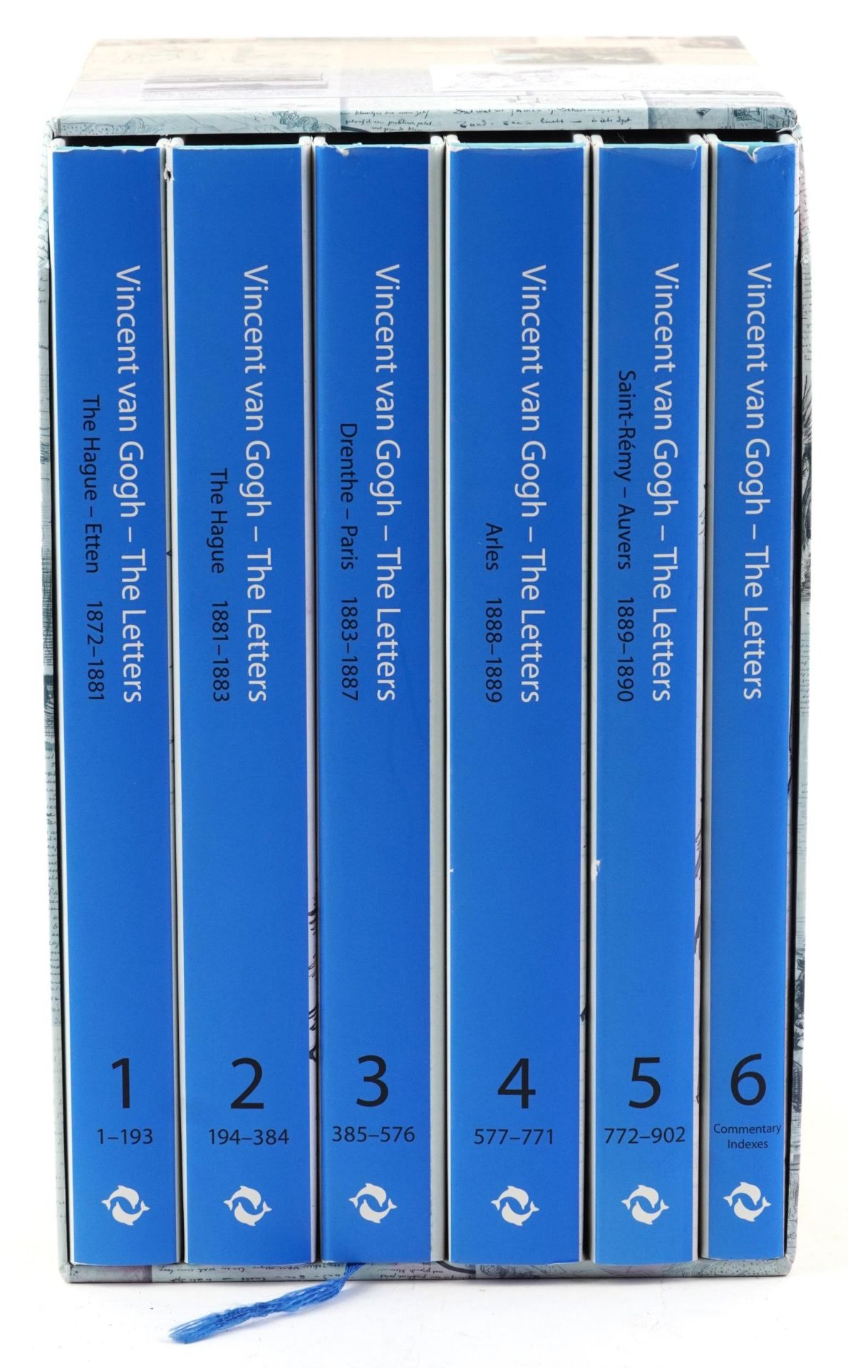 Vincent Van Gogh the Letters, six hardback books with slip case published by Thames & Hudson - Bild 2 aus 4