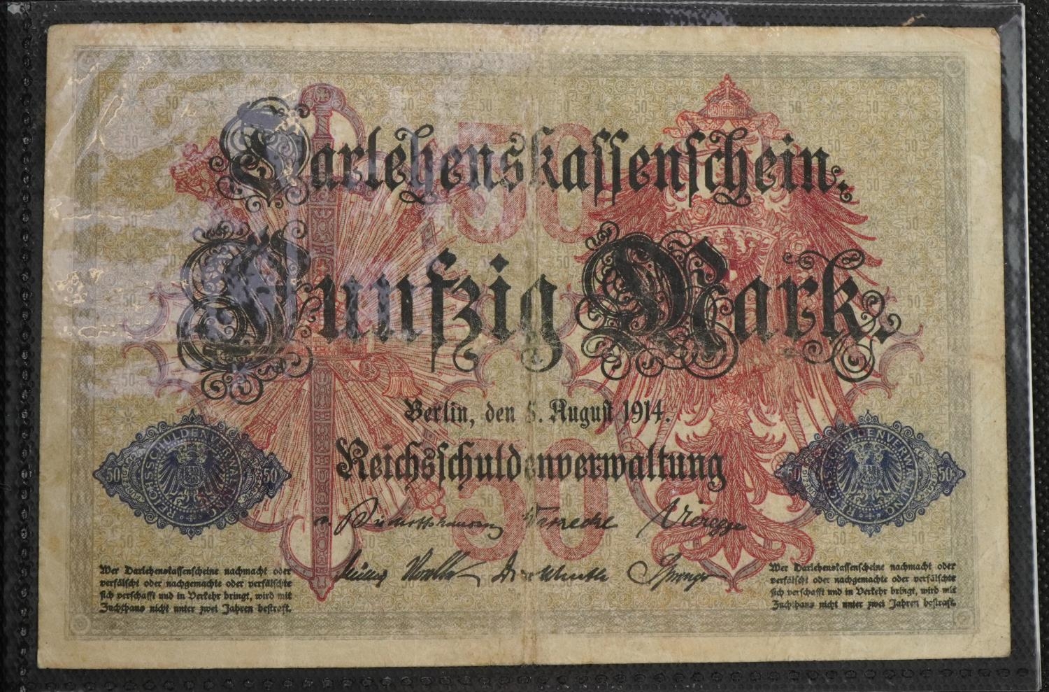 World banknotes arranged in an album including Bank of Scotland twenty pounds, Kenya, Indonesia - Image 9 of 10