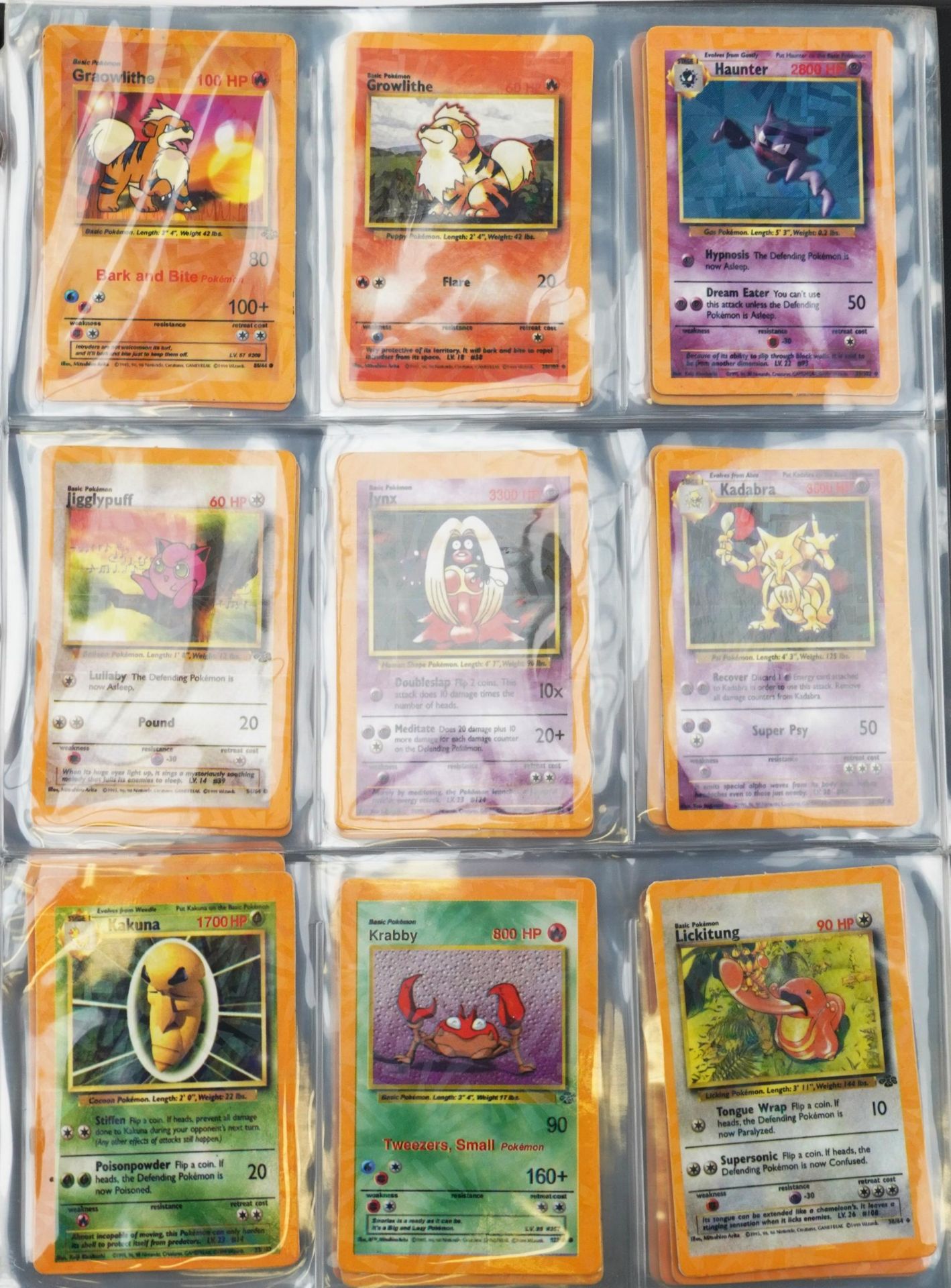 Large collection of of Pokemon trading cards including Electabuzz, Gigglypuff and Zapdos and Pokemon - Bild 9 aus 11