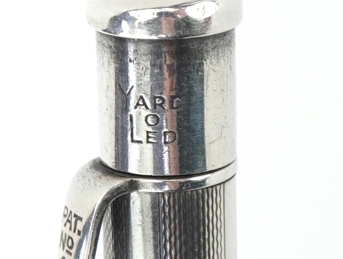 Two engine turned silver propelling pencils including Yard-O-Led, the largest 12cm in length, - Image 5 of 6